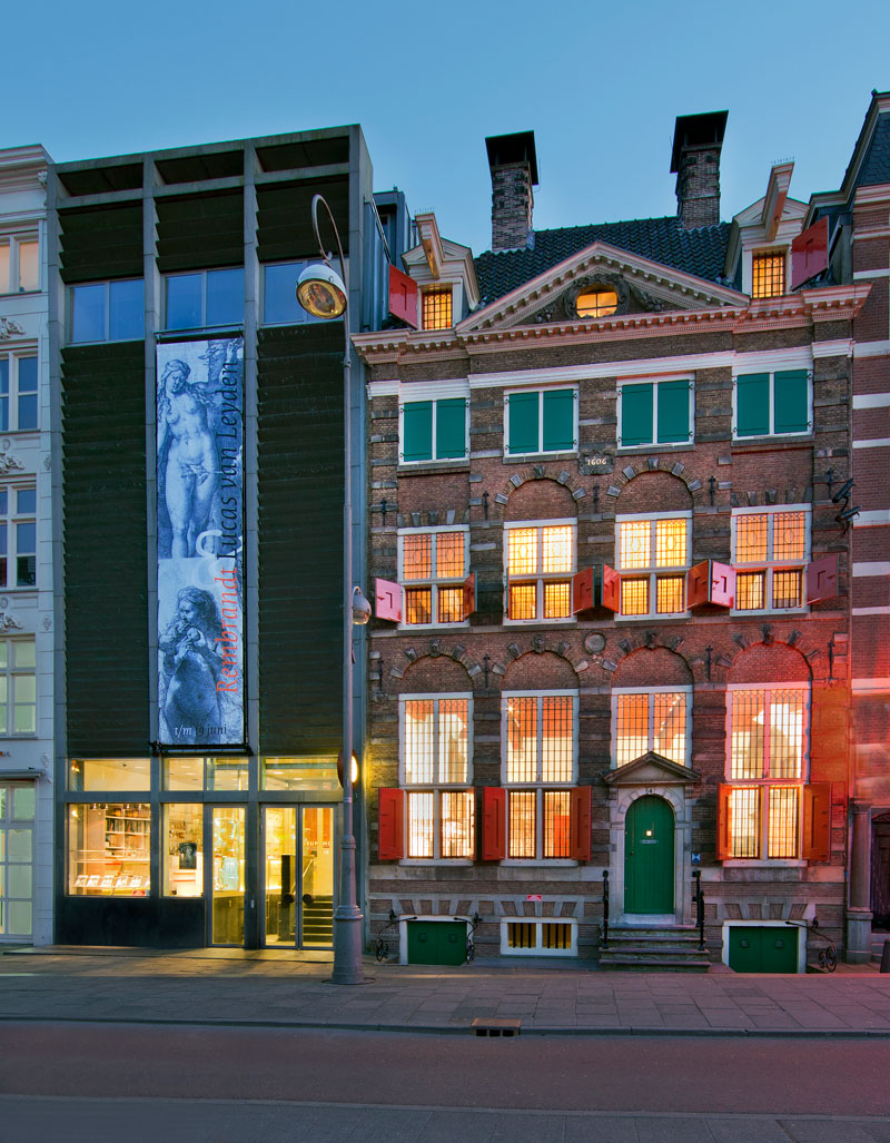 A casa de Rembrandt em Amsterdam